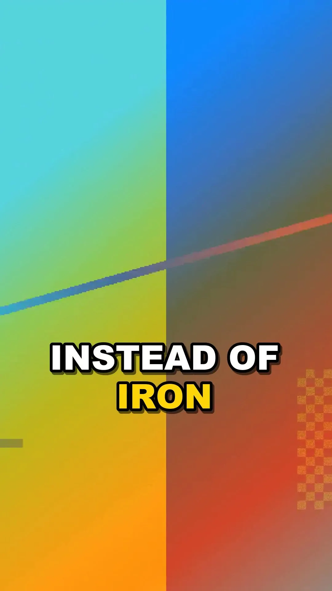 A single 9:16 frame with a bold caption (placeholder background)